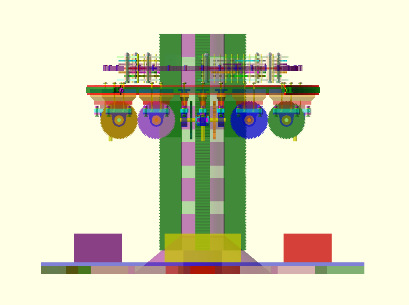 System architecture diagram, view 1
